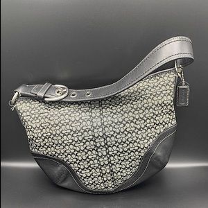 Genuine classic COACH mini hobo shoulder bag
